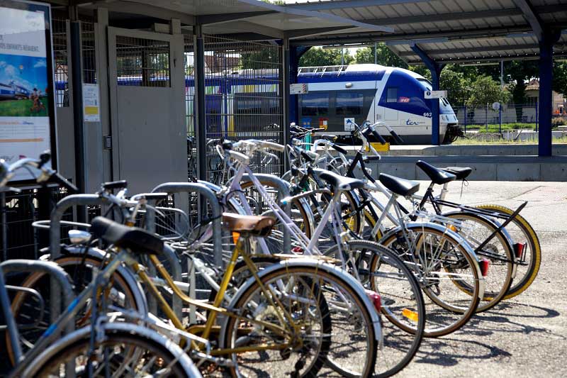 Gare vélos